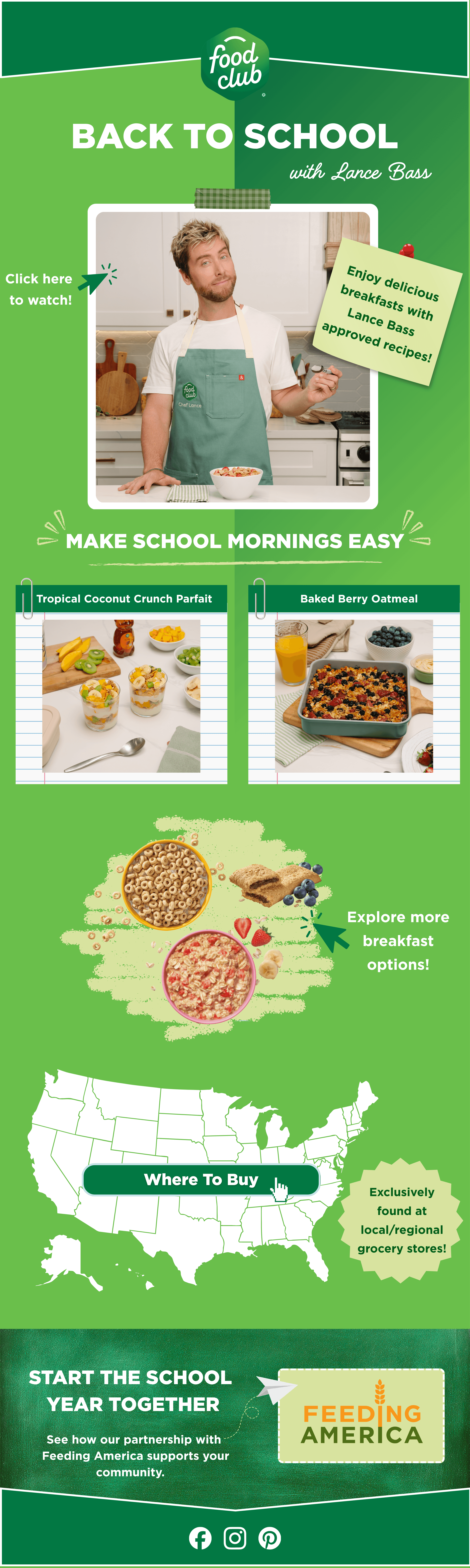 Food Club Back to School